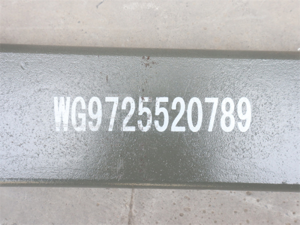 Лист рессоры HOWO/HOWO TX/V7 новая модель задней №2 - 25мм длина 1720мм