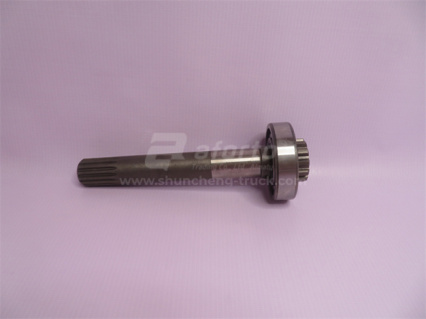 Вал привода коробки отбора мощности (для КПП HOWO) (оригинал)