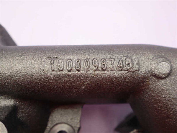 Коллектор выпускной WEICHAI WP10 Euro III задний 5151 (оригинал)