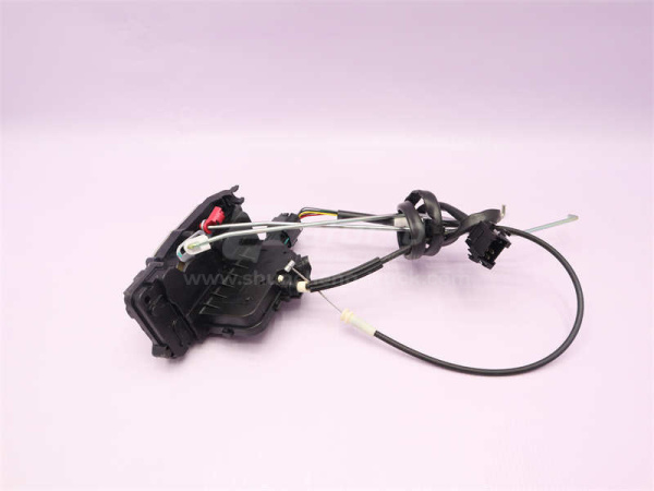 Замок двери кабины с тягой SHAANXI X3000 электрический левый