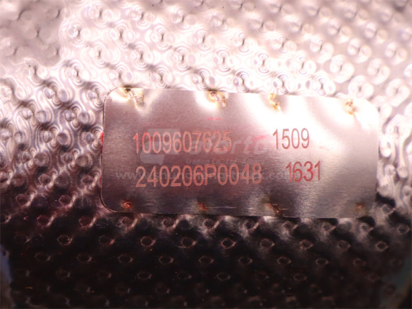 Коллектор выпускной WEICHAI WP13.550E501 среднего (оригинал)