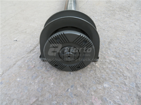 Кардан 1745мм фланец-180 крестовина-62 отв.-4 HOWO с подвесного 220mm