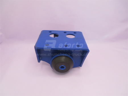 Подушка двигателя SHAANXI F3000 WP12 4*2/6*4 (тягач) задняя левая QINYAN