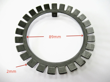 Шайба стопорная ступицы задней HANDE 300/MCP16/NORD BENZ/GTL