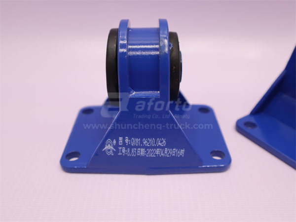 Кронштейн радиатора SHAANXI F2000/X3000/X5000/H3000S (алюминиевый) QINYAN
