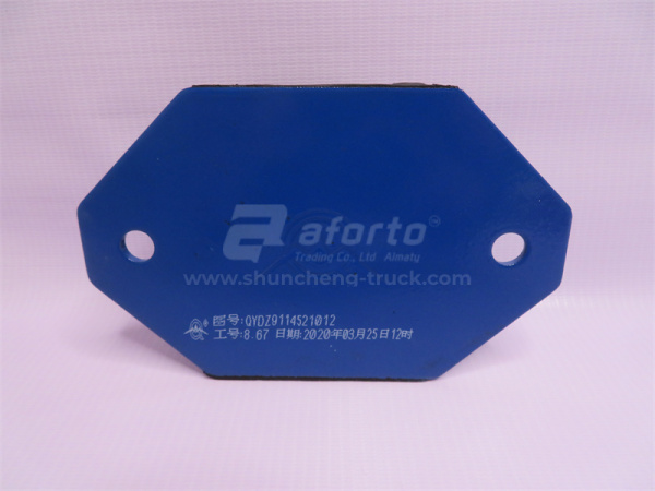 Подушка рессоры SHAANXI задней QINYAN