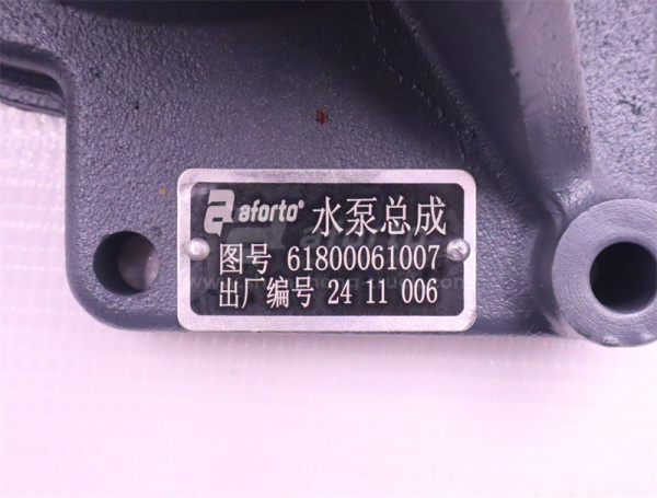 Помпа 1007 SHAANXI F3000 (2 клиновых ремня) AFORTO