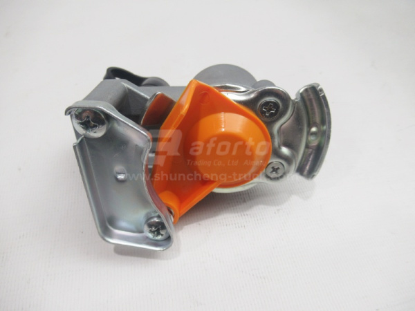 Соединительная головка на прицеп с фильтром желтая без клапана M16x1.5 УНИВЕРСАЛЬНОЕ KU1412