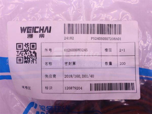 Кольцо уплотнительное кронштейн ТНВД WP10.340E22 (оригинал)