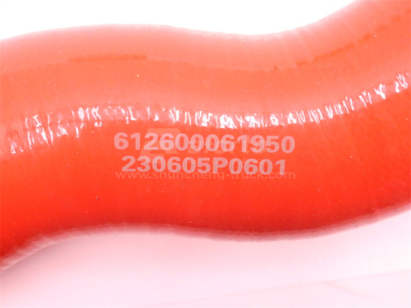 Патрубок радиатора WEICHAI WP12 (оригинал)