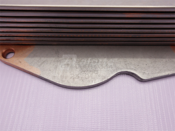 Радиатор теплообменника WD615/WP10.336E53 Euro II (8 слоёв)