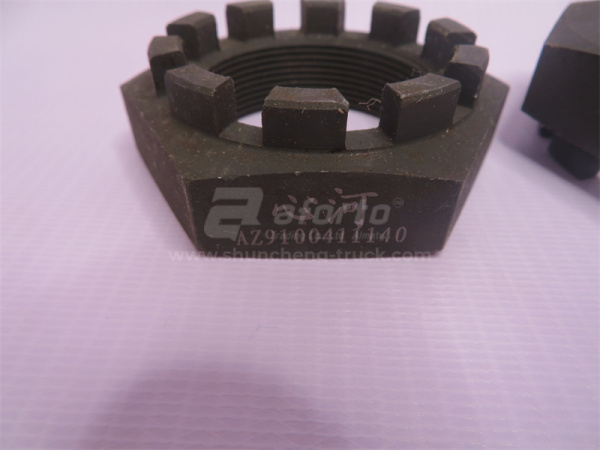 Гайка ступицы HOWO передней (нового образца) XINHE