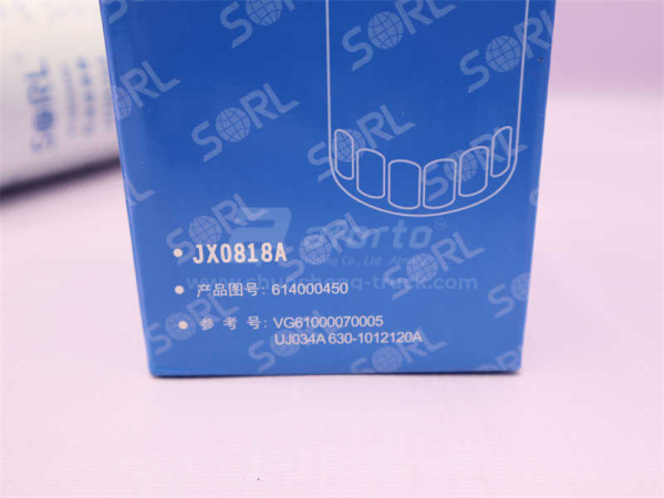Фильтр масляный JX0818A SORL