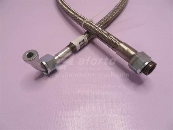 Шланг воздушный компрессора XCMG ZL50G 1300mm прямо/извилистый