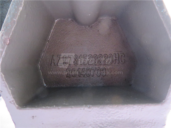 Кронштейн рессоры HOWO 8*4 передней задний левый