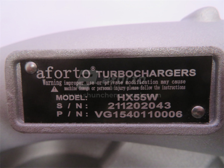 Турбокомпрессор 0006 WD615 375 л.с. Euro III AFORTO