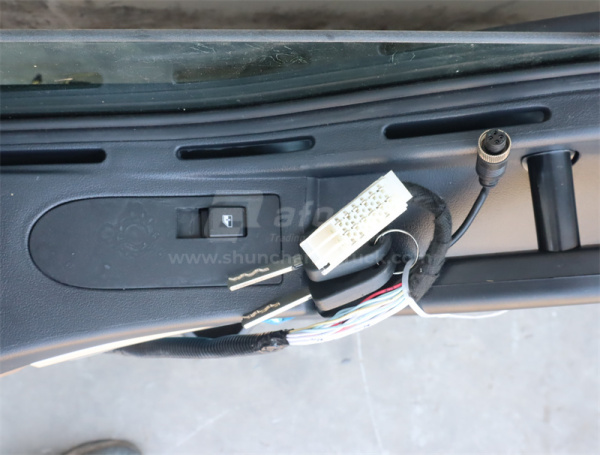 Дверь кабины HOWO T5G/C7H/TX в сборе белый правая