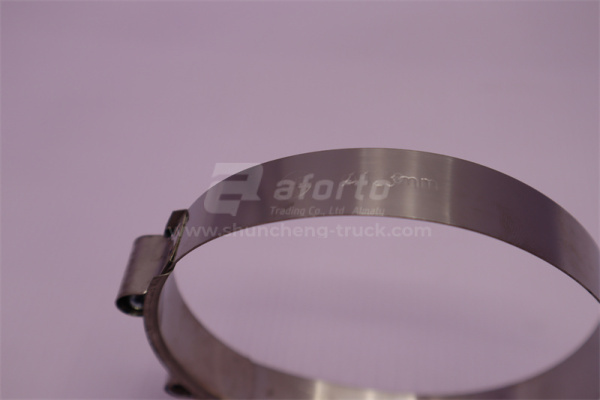 Хомут ленточный широкий D = 123