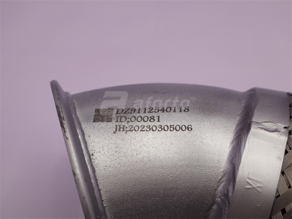 Гофра глушителя SHAANXI F3000