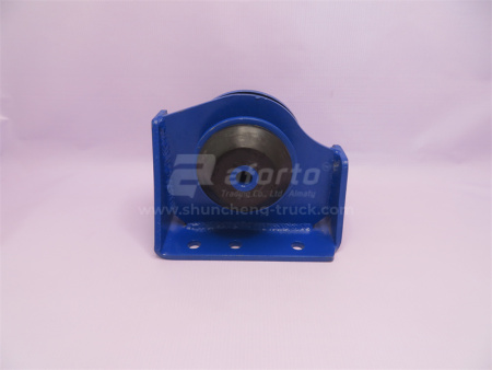 Подушка двигателя SHAANXI F3000 WP12 4*2/6*4 (тягач) задняя левая QINYAN