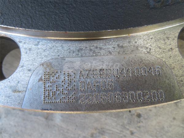 Ступица HOWO 70T передняя (оригинал)