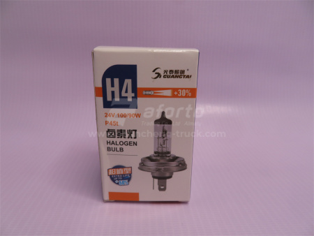 Лампа H4 100W/24V круглая (хорошее качество)