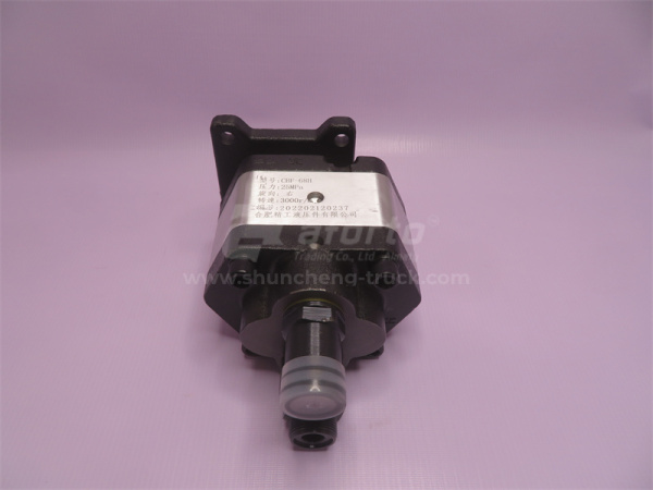 Гидронасос подъёма кузова HOWO 68H правого вращения (выход сзади)