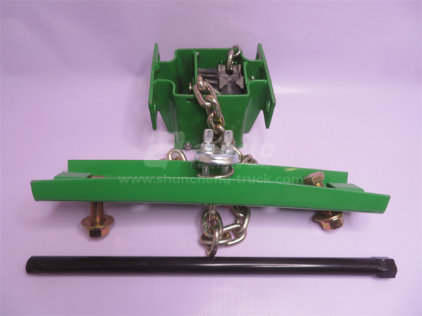 Лебедка запасного колеса HOWO/STEYR (хорошее качество)