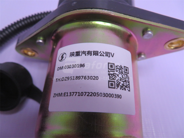 Выключатель массы SHAANXI X3000 электрический 3020