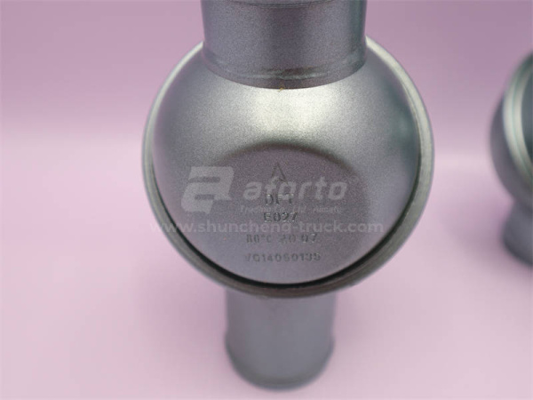 Термостат c корпусом в сборе WD615 80° (оригинал)