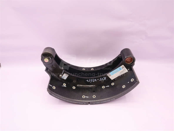 Колодки тормозные задняя SHAANXI X3000 220 (8/10 отв.) (с роликом) (оригинал)