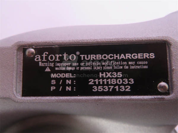 Турбокомпрессор 3537132 6BT5.9 AFORTO