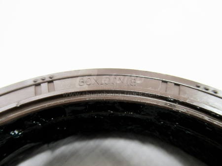 Сальник вала конической пары HANDE HDZ425/L3000 80*100*18 средний мост (оригинал)