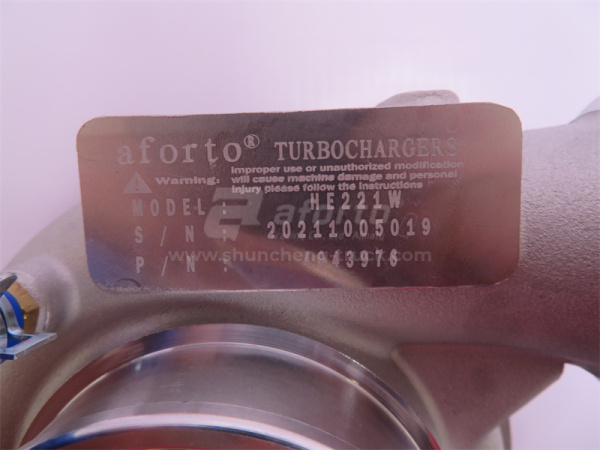 Турбокомпрессор 4043976/4043978 4ISBE185 AFORTO