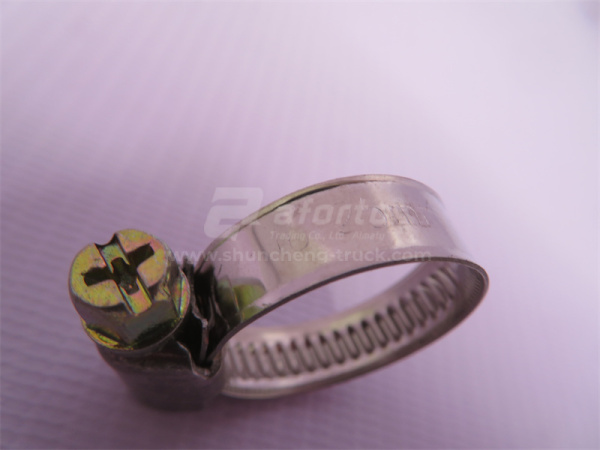 Хомут червячный D = 16-25